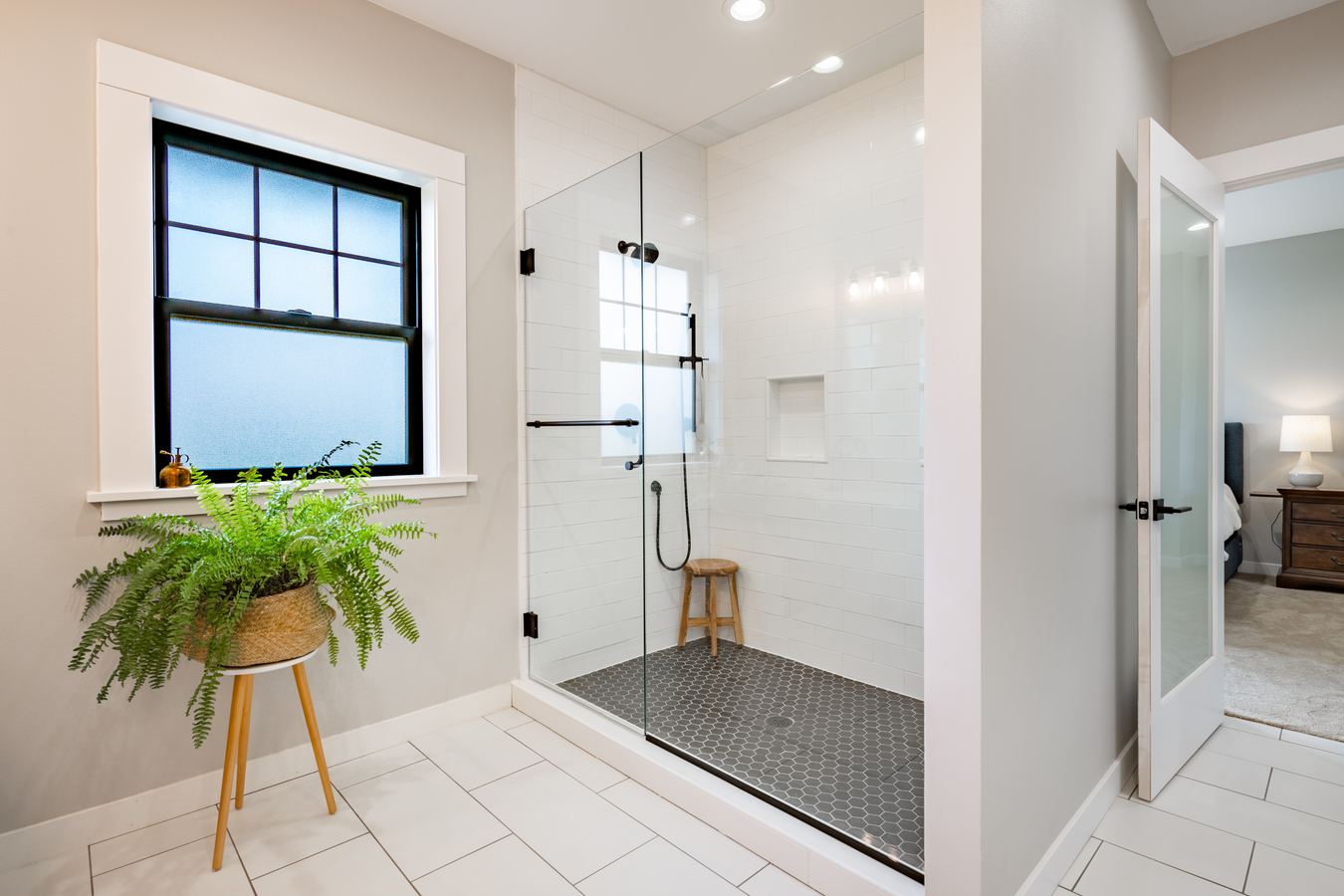 Walk-In Shower Addition