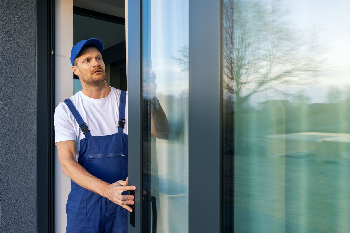 Entry door replacement project