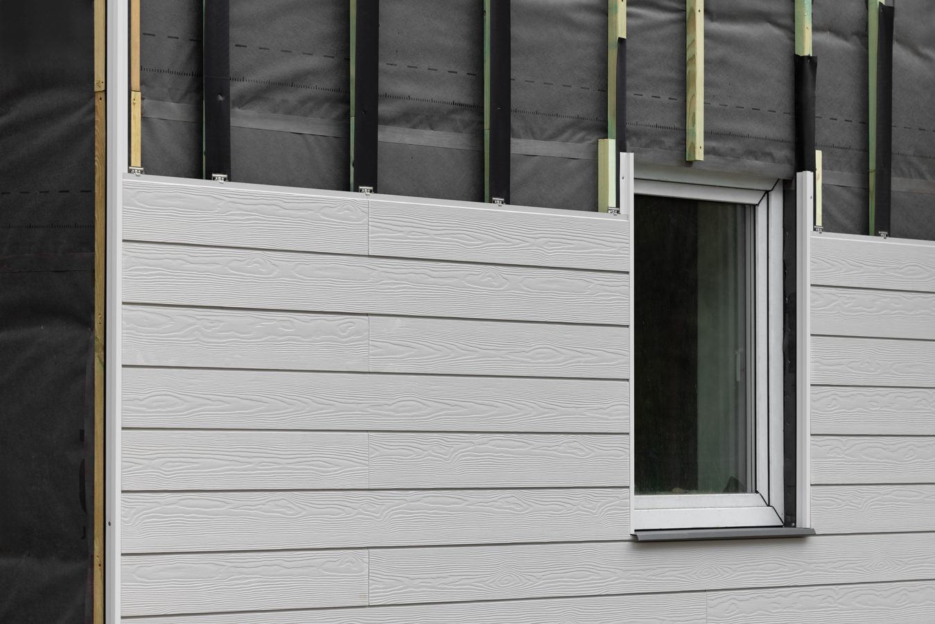 Siding replacement project